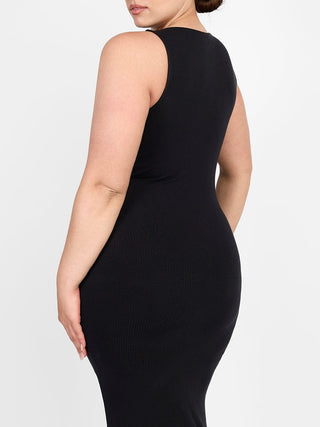 Robe à col rond Dyversa
