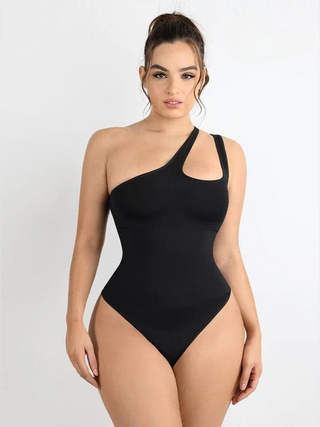 One Shoulder Bodysuit - Dyversa.nl