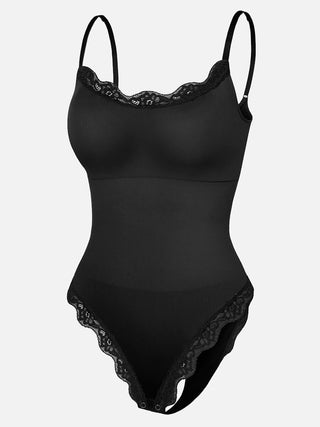 Body en dentelle sans couture