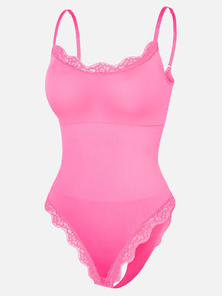 Body en dentelle sans couture