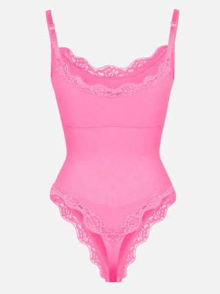 Body en dentelle sans couture