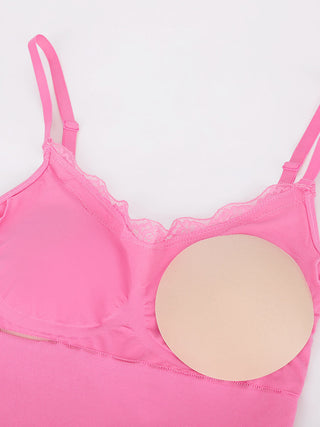 Body en dentelle sans couture