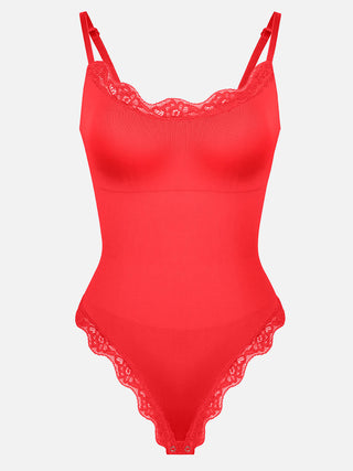 Body en dentelle sans couture
