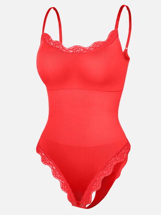 Body en dentelle sans couture