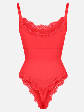 Body en dentelle sans couture
