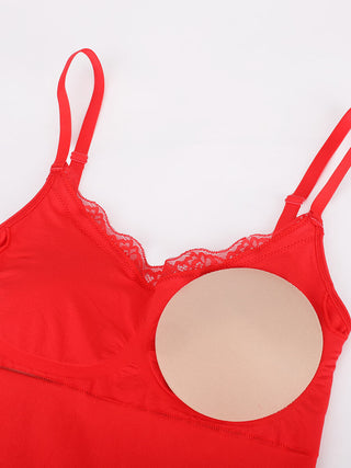 Body en dentelle sans couture