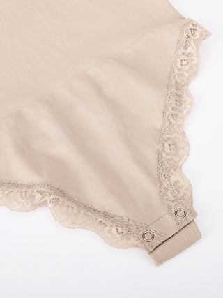 Body en dentelle sans couture