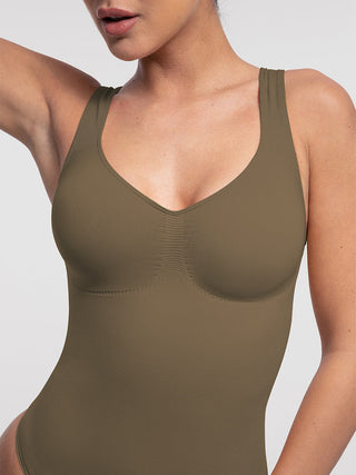 Body à larges bretelles