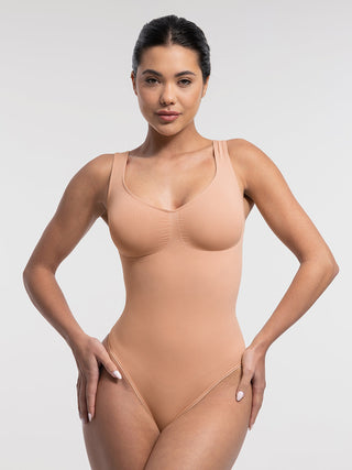 Body à larges bretelles