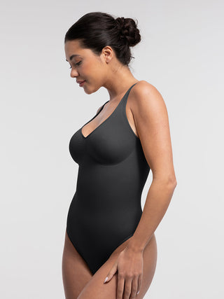 Body à larges bretelles