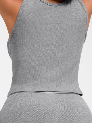 Cotton Ribbed Tank Top