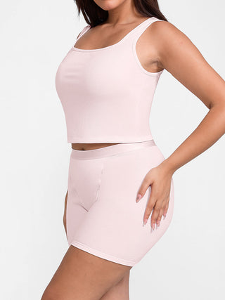 Cotton Ribbed Tank Top