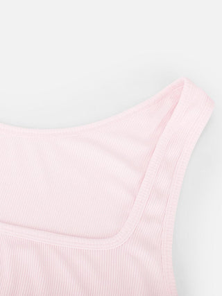 Cotton Ribbed Tank Top