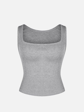 Cotton Ribbed Tank Top