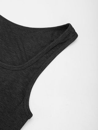 Cotton Ribbed Tank Top