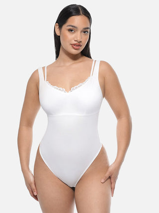 Body bordé de dentelle
