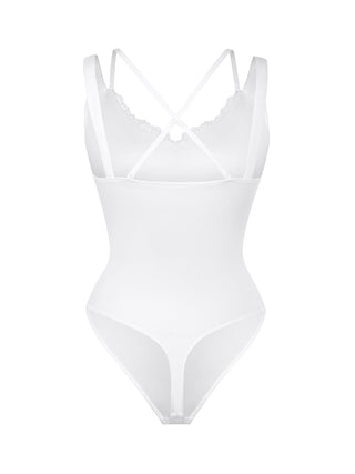 Body bordé de dentelle