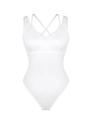 Body bordé de dentelle