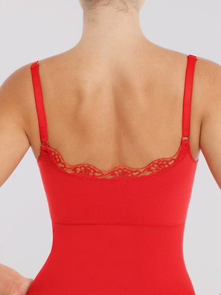 Body en dentelle sans couture