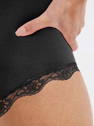 Body en dentelle sans couture
