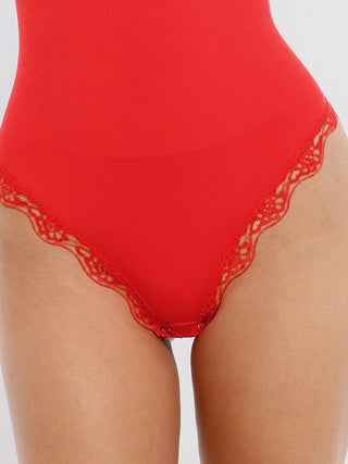 Body en dentelle sans couture