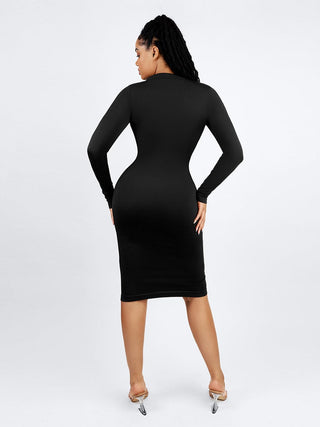 Robe rétro à manches longues Dyversa