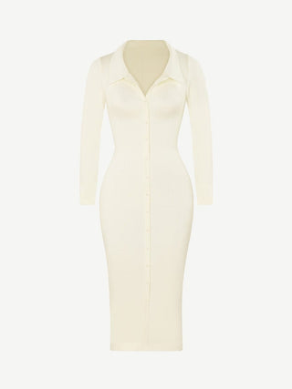 Robe rétro à manches longues Dyversa