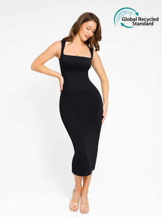 Robe à col carré Dyversa