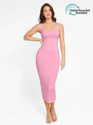 Robe à col carré Dyversa
