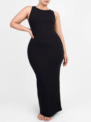 Robe à col rond Dyversa